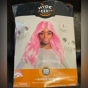 Siren wig, pink wig one size fits‎ most Hyde and Eek! NWT